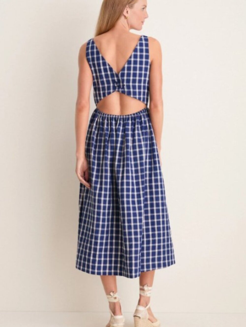 Tuckernuck Picnic Plaid Poppy Dress (Size S) - Like New - Picture 2 of 7